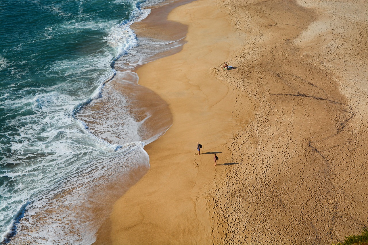 Plaża Gale Fontainhas w Portugalii