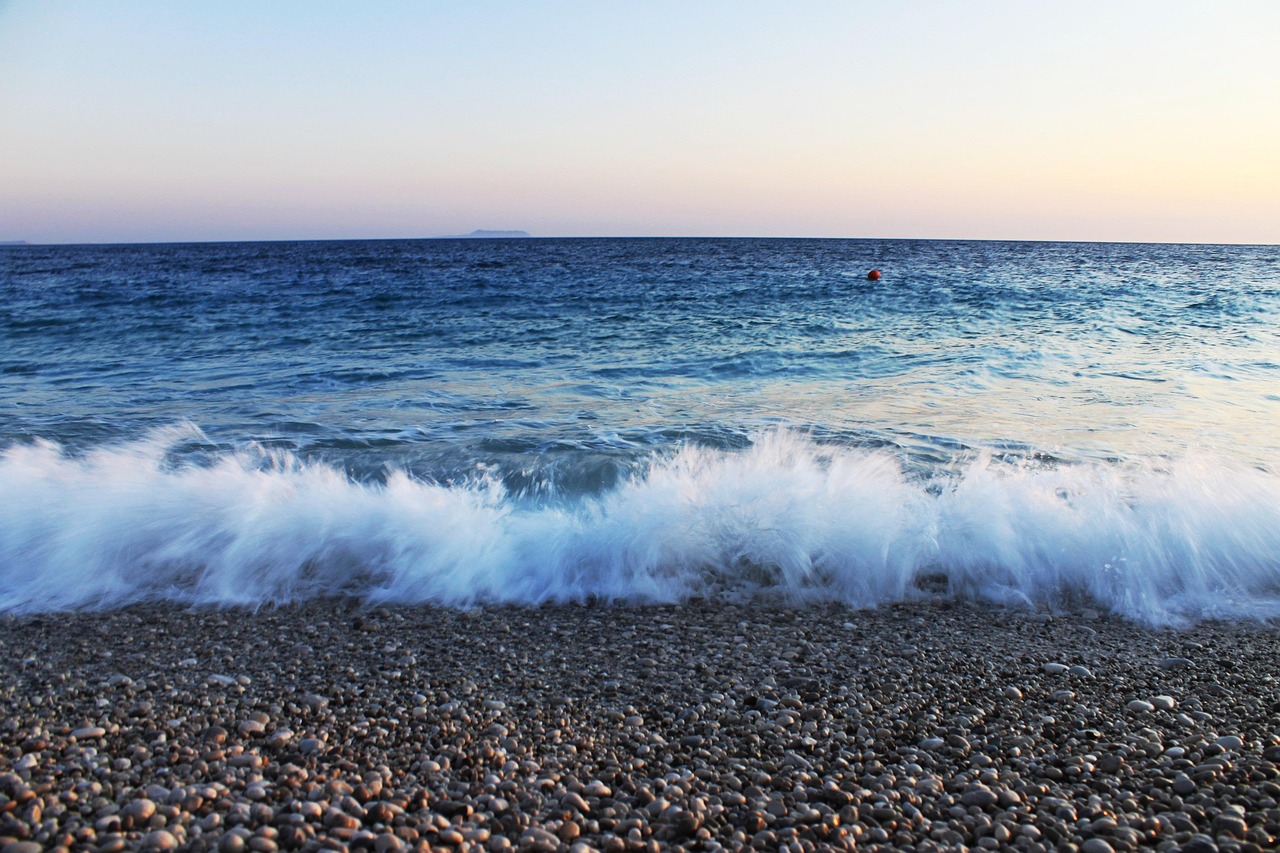Plaża Dhërmi w Albanii