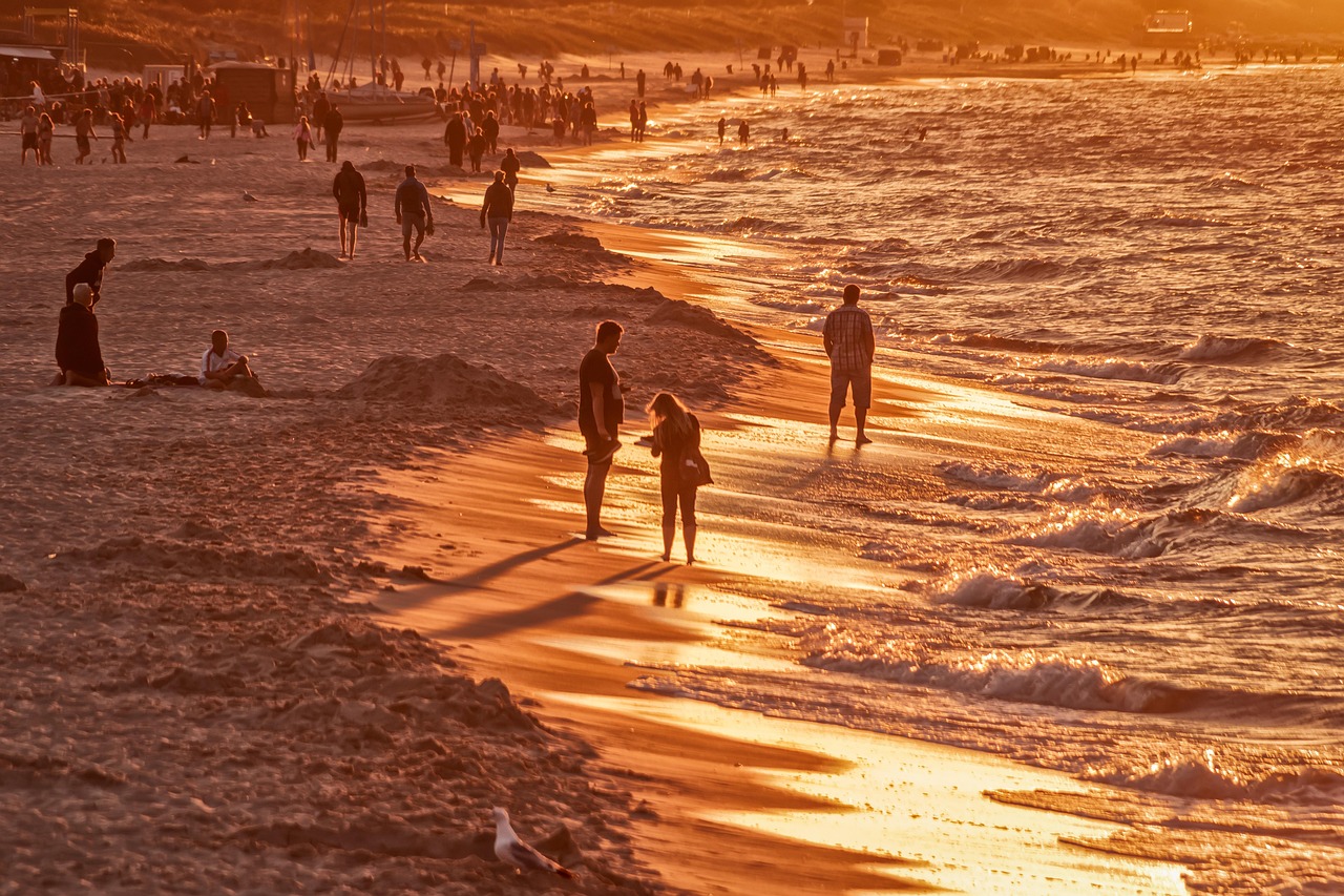 Plaża w Kołobrzegu